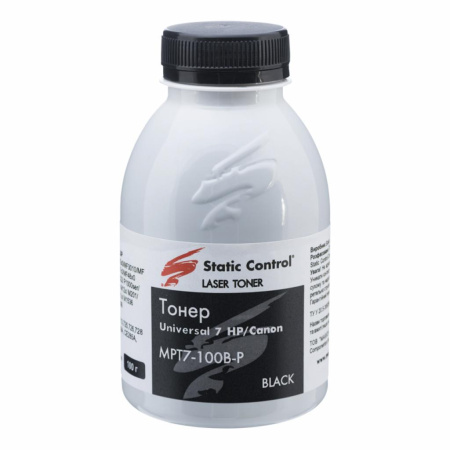Тонер HP LJ P1505/1522/M1120 Static Control MAK (MPT7-100B-P/MPT7-100B-P-A) - фото 1
