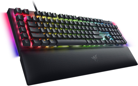 Клавіатура механічна Razer BlackWidow V4, 114key, Yellow Switch, USB-A, EN/RU, RGB, чорний - фото 2
