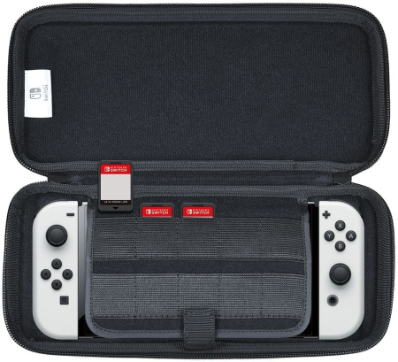 Чохол HORI Slim Tough Pouch Black для Nintendo Switch (Oled) - фото 7