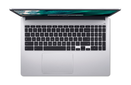 Ноутбук Acer Chromebook CB315-4HT 15" FHD IPS Touch, Intel C N4500, 8GB, F128GB, UMA, ChromeOS, сріблястий - фото 17