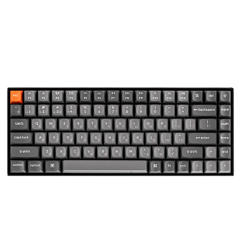 Keychron Клавіатура механічна K2 Max 84Key, K Super Red, WL/BT/USB-A, Hot-Swap, QMK, EN/UKR, RGB, чорний