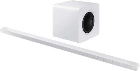 Samsung Саундбар HW-S801D 330Вт, 3.1.2, BT, HDMI-ARC, Wi-Fi, саб, Dolby Atmos, білий - фото 2
