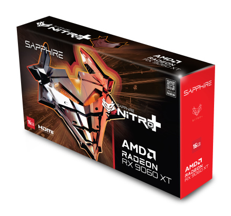 Відеокарта SAPPHIRE Radeon RX 9060 XT 16GB GDDR6 NITRO+ GAMING OC - фото 9