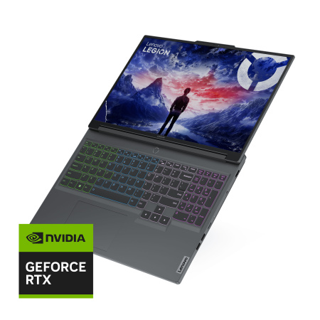 Lenovo Ноутбук Legion 5-16IRX9 16" WQXGA IPS AG, Intel i5-13450HX, 16GB, F512GB, NVD4060-8, DOS, сірий - фото 6 Lenovo Ноутбук Legion 5-16IRX9 16" WQXGA IPS AG, Intel i5-13450HX, 16GB, F512GB, NVD4060-8, DOS, сірий - фото 6
