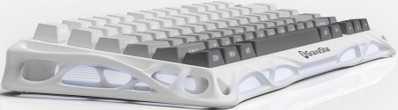 Клавіатура механічна GravaStar Mercury K1 80keys, GravaStar x Kailh Cheery Pink, EN, BT/WL/USB, білий - фото 10