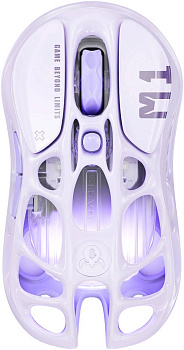 Миша GravaStar Mercury M1 Pro, magnesium alloy body, BT/WL/USB-A, RGB, Lavender Purple