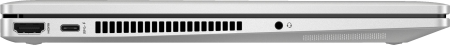 HP Ноутбук Pavilion x360 14-ek2002ua 14" FHD IPS Touch, Intel 7-150U, 16GB, F1024GB, UMA, DOS, сріблястий - фото 7