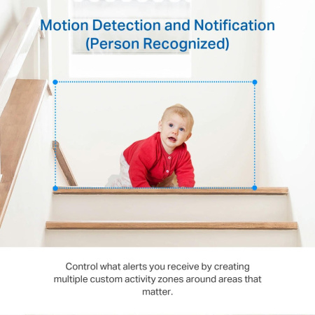 IP-Камера TP-LINK Tapo C211 3MP N300 microSD motion detection чорна - фото 8 IP-Камера TP-LINK Tapo C211 3MP N300 microSD motion detection чорна - фото 8