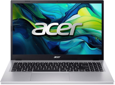 Ноутбук Acer Aspire Go AG15-41P 15.6" FHD IPS, AMD R5-7535HS, 16GB, F1TB, UMA, Lin, сріблястий - фото 1