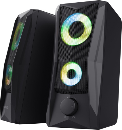 Акустична система Trust GXT 606 Javv 2.0, USB/AUX, RGB, чорний - фото 4