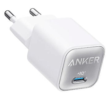 Мережевий зарядний пристрій Anker PowerPort 511 Nano III - 30W USB-C White