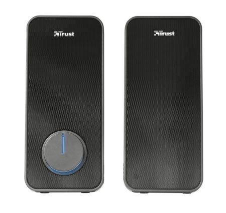 Акустична система Trust Arys 2.0, 14Вт, USB/AUX, чорний - фото 5