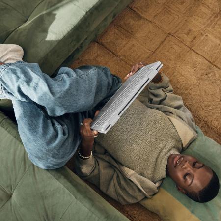 HP Ноутбук Pavilion x360 14-ek2002ua 14" FHD IPS Touch, Intel 7-150U, 16GB, F1024GB, UMA, DOS, сріблястий - фото 2