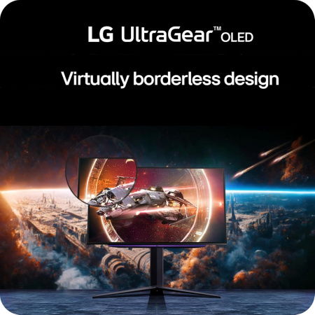 LG Монітор 27" 27GS95QE-B 2xHDMI, DP, USB, Audio, OLED, 2560x1440, 240Hz, 0.03ms, DCI-P3 98.5%, G-SYNC, FreeSync, AdaptiveSync, Pivot, DisplayHDR TRUE BLACK 400 - фото 6 LG Монітор 27" 27GS95QE-B 2xHDMI, DP, USB, Audio, OLED, 2560x1440, 240Hz, 0.03ms, DCI-P3 98.5%, G-SYNC, FreeSync, AdaptiveSync, Pivot, DisplayHDR TRUE BLACK 400 - фото 6
