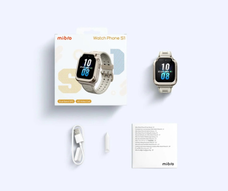 Дитячий годинник-телефон Mibro S1, 1.68", 360x390, GPS, 8MP+5MP, 900мА·год, 2АТM, лавандовий - фото 7