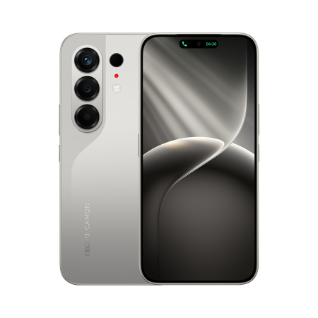 Смартфон TECNO Camon 50 (CN5) 6.78" 8/256ГБ, 2SIM, 6500мА•год, Nebula Titanium - фото 1