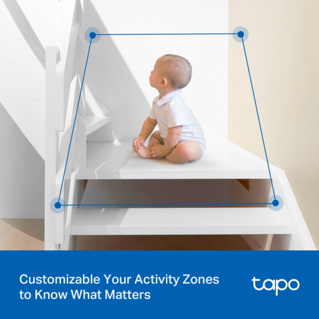 IP-Камера TP-LINK Tapo C216 3MP N300 microSD motion detection. зовнішня/внутрішня, AI - фото 11