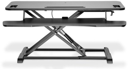 Підставка для монітора DIGITUS Ergonomic Workspace Riser, до 15кг, чорна - фото 6