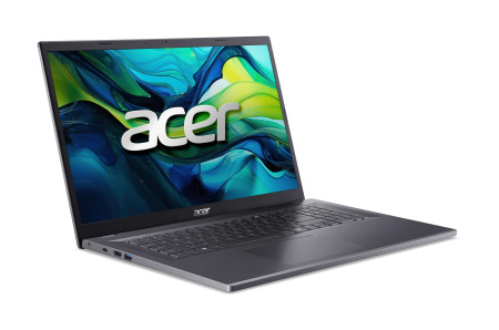 Acer Ноутбук Aspire 17 A17-51M 17.3" FHD IPS, Intel 7-150U, 16GB, F512GB, UMA, Lin, сірий - фото 2