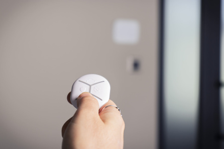 Брелок U-Prox Keyfob B4 White, 4 кнопки, бездротовий, білий - фото 20
