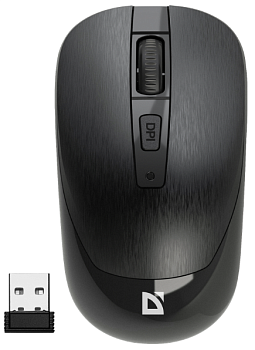 Миша Defender Wave MM-995 Wireless BLACK (52995)