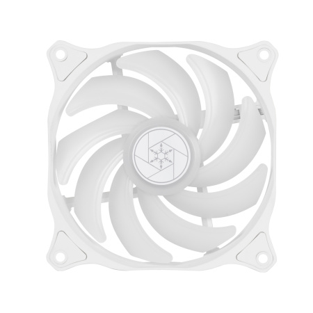 Корпусний вентилятор SilverStone Air Blazer 120RW-ARGB, 120мм, 600-2200rpm, 4pin PWM, 3pin +5VARGB, 7.4-35.6dBa, білий - фото 10