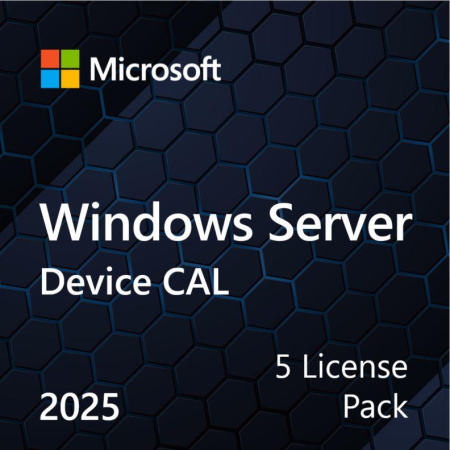 Microsoft Windows Server 2025 CAL 5 Device англ, ОЕМ без носія - фото 1