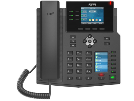 Fanvil Телефон IP X4U 2xGE LAN, 1xUSB-A, SIP, VPN, PoE, 2.8" кольоровий екран - фото 2