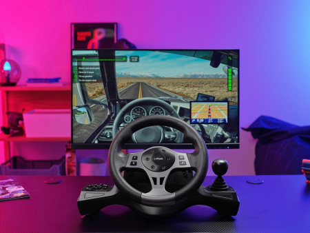 Trust Кермо і педалі GXT 289 Movi, PC/PS4/PS3/Xbox/Nintendo Switch - фото 8