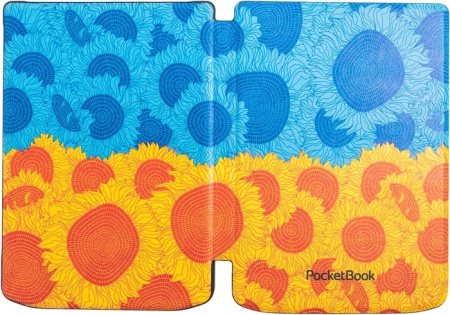 PocketBook Чохол 629_634 Shell, sunflower print - фото 2