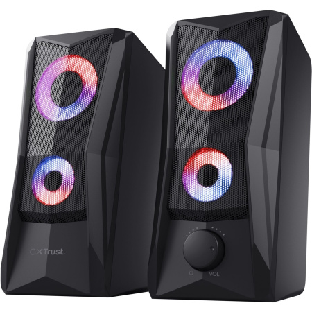 Акустична система Trust GXT 606 Javv 2.0, USB/AUX, RGB, чорний - фото 1