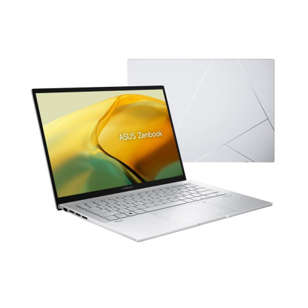 ASUS Ноутбук Zenbook 14 UX3402VA-KP783 14" WQXGA IPS, Intel i7-13700H, 16GB, F512GB, UMA, NoOS, Сріблястий - фото 3