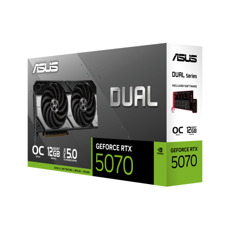 Відеокарта ASUS GeForce RTX 5070 12GB GDDR7 OC DUAL-RTX5070-O12G - фото 9