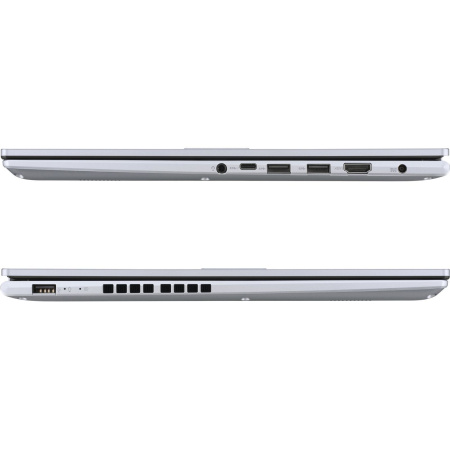 ASUS Ноутбук Vivobook 16 X1605VA-MB128 15.6" WUXGA IPS, Intel i7-1355U, 16GB, F1TB, UMA, NoOS, Сріблястий - фото 8