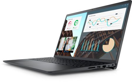 Ноутбук Dell Vostro 3530 15.6" FHD AG, Intel i5-1334U, 16GB, F512GB, UMA, Lin, чорний - фото 2