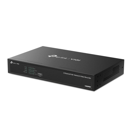 IP-Відеореєстратор TP-LINK VIGI NVR1008H-8MP, 8 каналів Poe, 2xUSB, H265+, 1xHDD, до 16 ТБ, чорний - фото 4 IP-Відеореєстратор TP-LINK VIGI NVR1008H-8MP, 8 каналів Poe, 2xUSB, H265+, 1xHDD, до 16 ТБ, чорний - фото 4