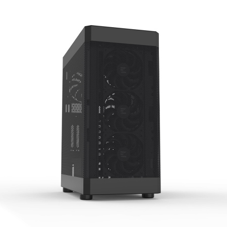 Zalman Корпус I4, без БЖ, 2xUSB3.0, 1xUSB2.0, 6x120мм, VGA 320мм, LCS ready, Mesh Side/Front Panel, ATX, чорний - фото 11