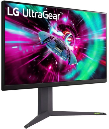 Монітор LG 31.5" 32GR93U-B 2xHDMI, DP, USB, Audio, IPS, 3840x2160, 144Hz, 1ms, DCI-P3 95%, G-SYNC, FreeSync, Pivot, HDR400 - фото 5