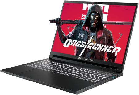 Ноутбук Dream Machines RT5060-15 15.6FHD+ IPS, AMD AI 9 HX 370, 32GB, F2TB, NVD5060-8, DOS, чорний - фото 3 Ноутбук Dream Machines RT5060-15 15.6FHD+ IPS, AMD AI 9 HX 370, 32GB, F2TB, NVD5060-8, DOS, чорний - фото 3