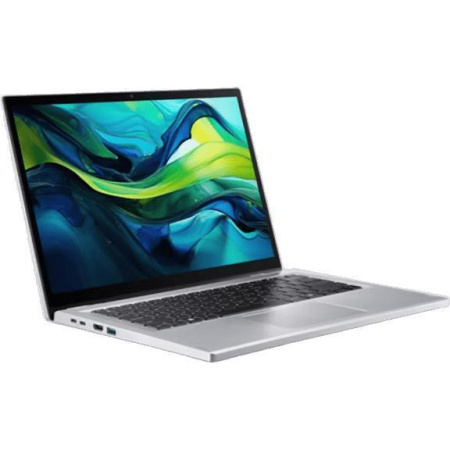 Acer Ноутбук Aspire Go Spin AGSP14-31PT 14" WUXGA IPS Touch, Intel 3-N355, 16GB, F512GB, UMA, Lin, сріблястий - фото 5