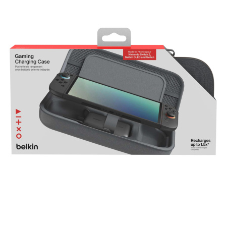 Чохол Belkin із акумулятором 10000мА·год для Nintendo Switch 2, Charcoal - фото 18