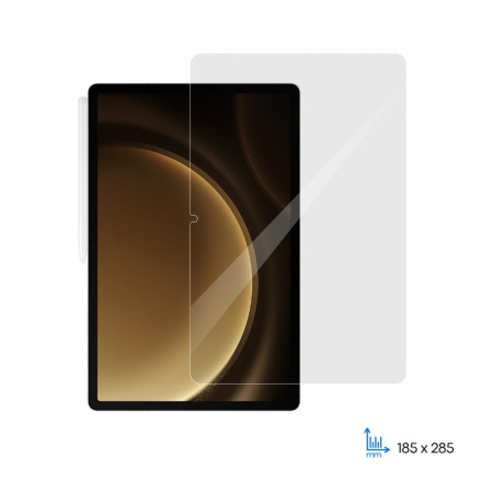 Захисне скло 2E для Samsung Galaxy Tab S9FE+ (X616) 12.4"(2023), 2.5D, прозорий - фото 1