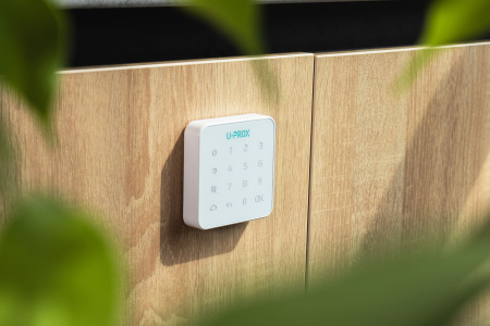 Бездротова сенсорна клавіатура U-Prox Keypad G1 White, 1 група, бездротовий, білий - фото 13