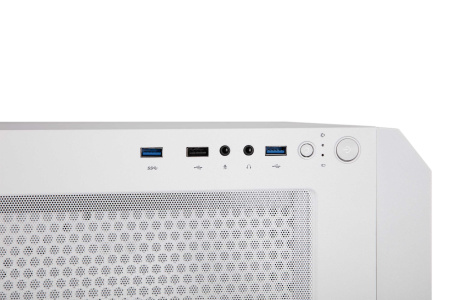 Корпус 2E GAMING Calleo GB700W без БЖ, 2xUSB3.0, 1xUSB2.0, 4x120мм ARGB, VGA 320мм, LCS ready, контролер з пультом, TG Side Window, mATX, білий - фото 16
