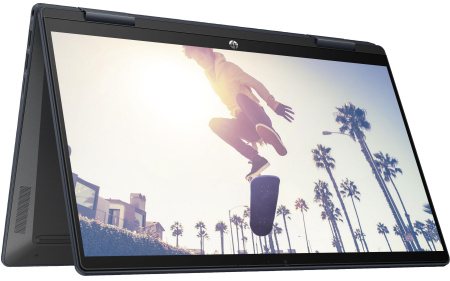 HP Ноутбук Pavilion x360 14-ek2005ua 14" FHD IPS Touch, Intel 5-120U, 16GB, F512GB, UMA, DOS, синій - фото 6