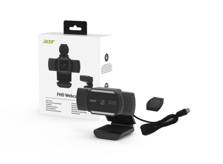Вебкамера Acer FHD Webcam, чорний - фото 11