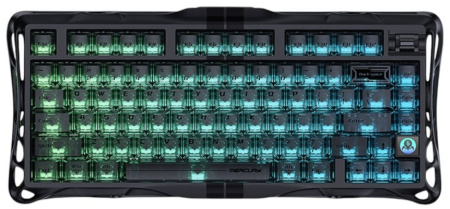 Клавіатура механічна GravaStar Mercury V75 80keys, Magnetic Jade Pro, 8K, USB-A, RGB, Stealth Black - фото 1 Клавіатура механічна GravaStar Mercury V75 80keys, Magnetic Jade Pro, 8K, USB-A, RGB, Stealth Black - фото 1