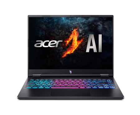 Acer Ноутбук Nitro 14 AN14-41 14.5" WQXGA IPS, AMD R7-8845HS, 32GB, F1TB, NVD4060-8, Lin, чорний - фото 1