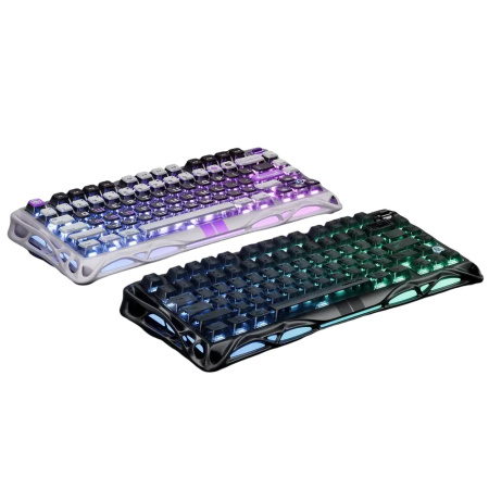Клавіатура механічна GravaStar Mercury V75 80keys, Magnetic Jade Pro, 8K, USB-A, RGB, Mecha Gray - фото 13 Клавіатура механічна GravaStar Mercury V75 80keys, Magnetic Jade Pro, 8K, USB-A, RGB, Mecha Gray - фото 13