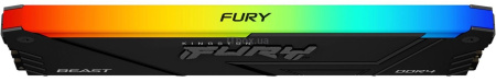 Пам'ять ПК Kingston DDR4 16GB 3200 FURY Beast RGB - фото 3
